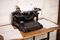 An old typewriter decorates the renovated office of Church President Joseph F. Smith in the historic Beehive House on Temple Square in Salt Lake City.