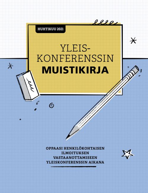 Yleiskonferenssin muistikirja