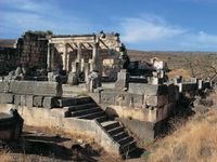 ruins of a Capernaum synagogue