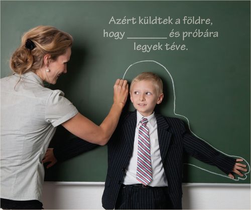 teacher tracing outline of child on chalkboard