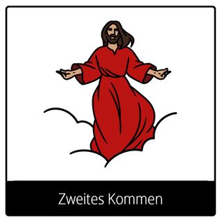 Symbol für Evangeliumsbegriff: Zweites Kommen