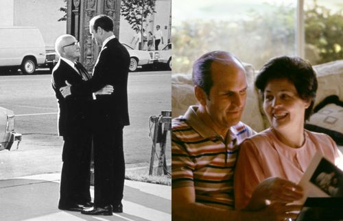 Russell M. Nelson and Spencer W. Kimball; Russell M. Nelson with Dantzel, his first wife