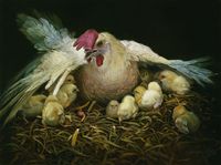 hen with chicks