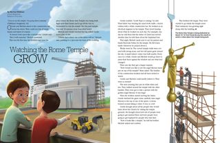 Watching the Rome Temple Grow