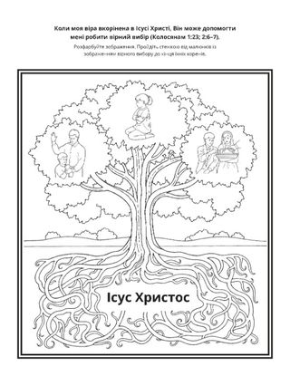 творча сторінка: коли моя віра вкорінена в Ісусі Христі