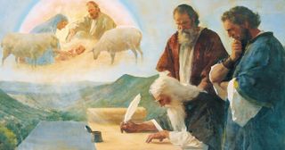 The Prophet Isaiah Foretells Christ’s Birth, by Harry Anderson