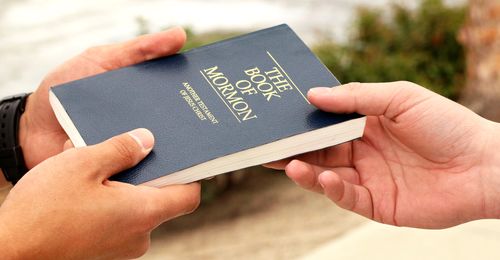 giving a Book of Mormon