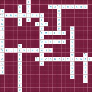 Crossword solution