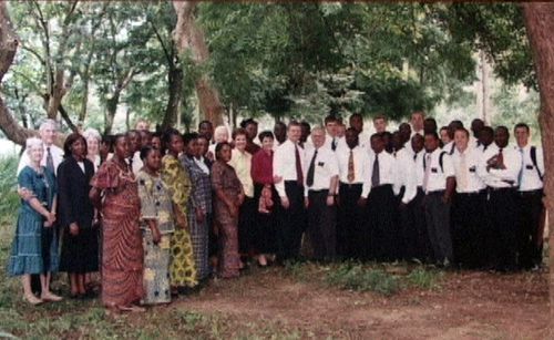 groupe lors de la consécration