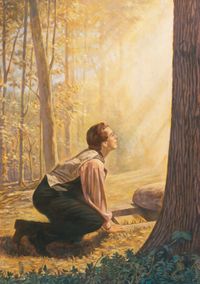 joseph smith obtaining the gold plates