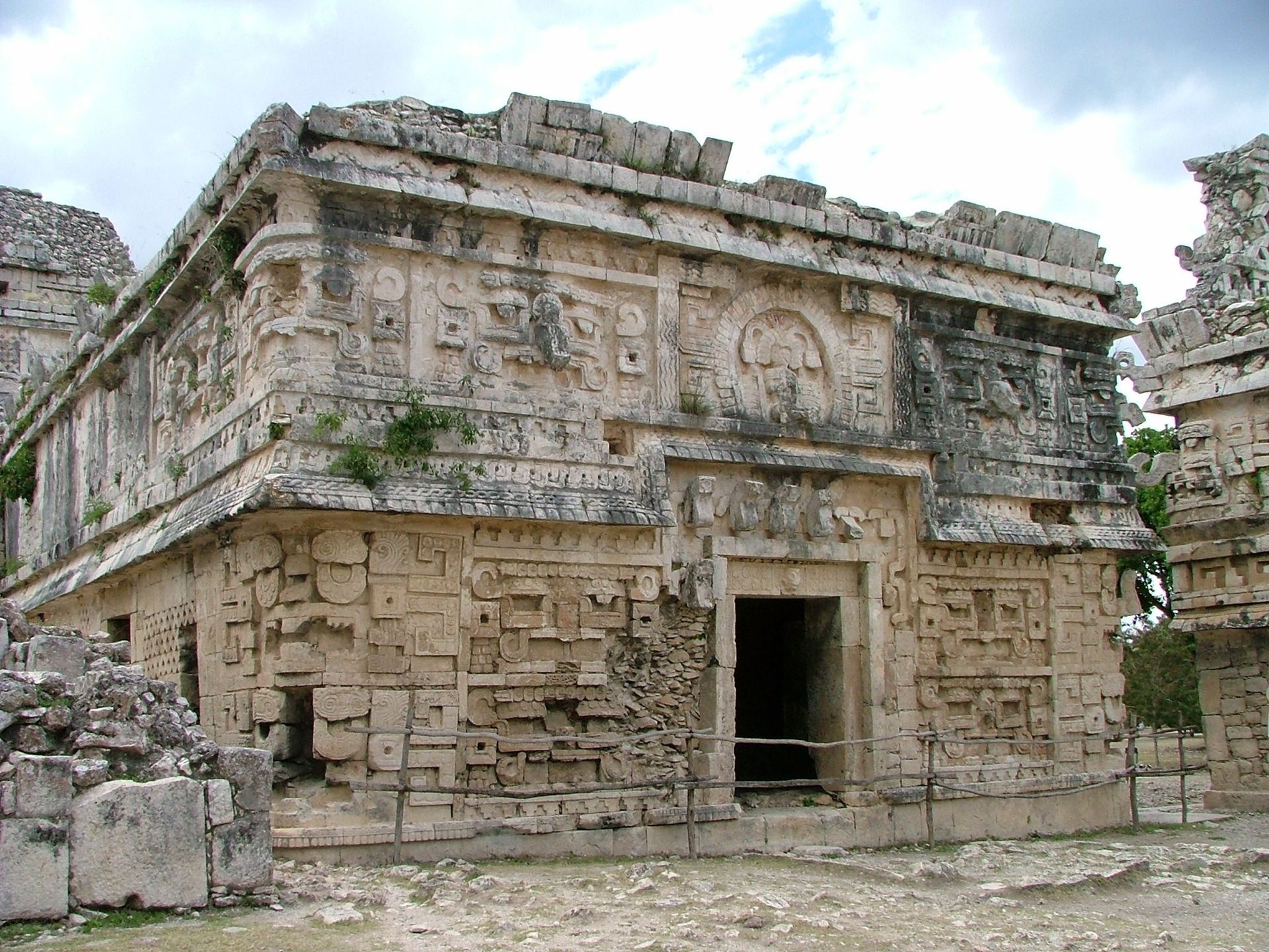 Ruins in Chichen Itza, Mexico.