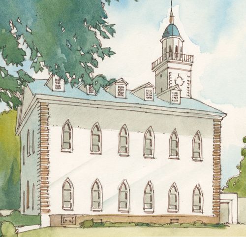 The finished Kirtland Temple. Chapter 39-8