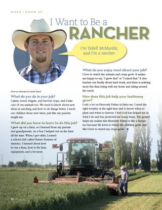 When I Grow Up … I Want to Be a Rancher