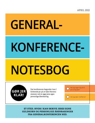 Generalkonference-notesbog