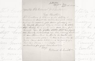 letter from Willard G. Smith responding to mission call