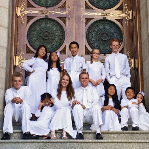 temple sealing day for a family