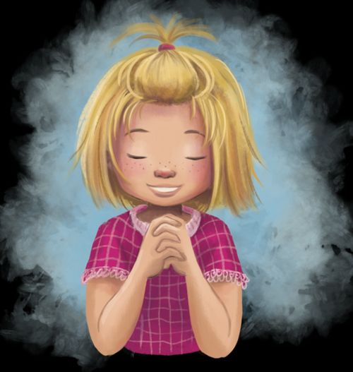 girl praying