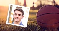 young man and basketball