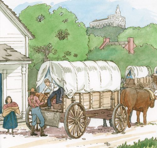 covered wagon