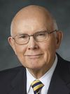Official portrait of Elder Dallin H. Oaks of the Quorum of the Twelve Apostles, 2012.
