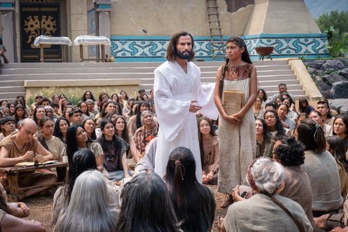 Christ teaches of the gathering of Israel in the Latter Days to the Nephites.