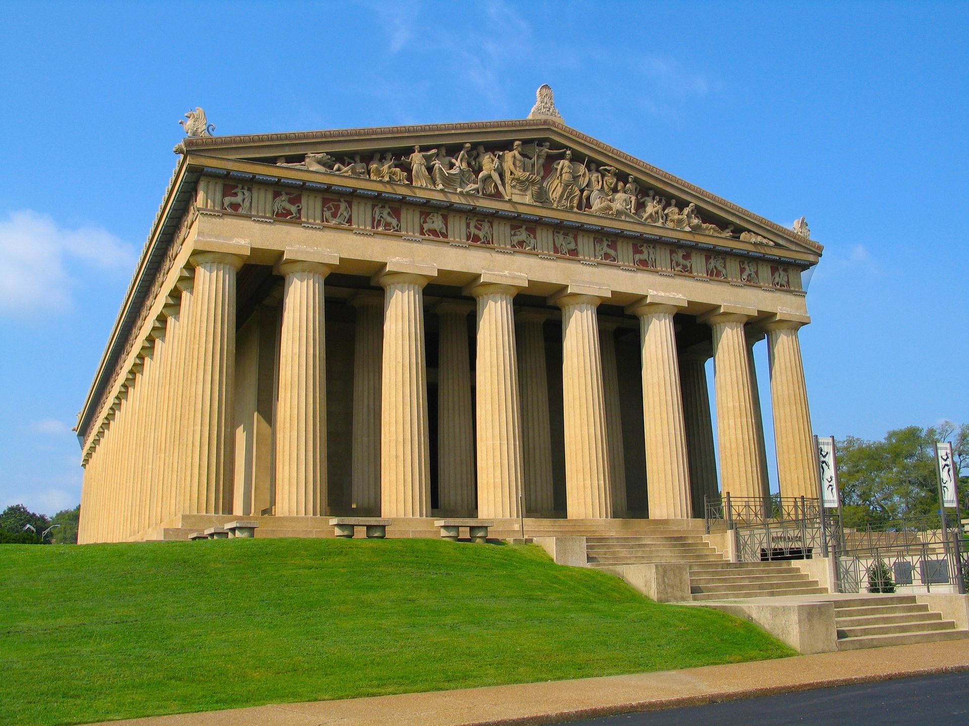 The Parthenon in Nashville, Tennessee.