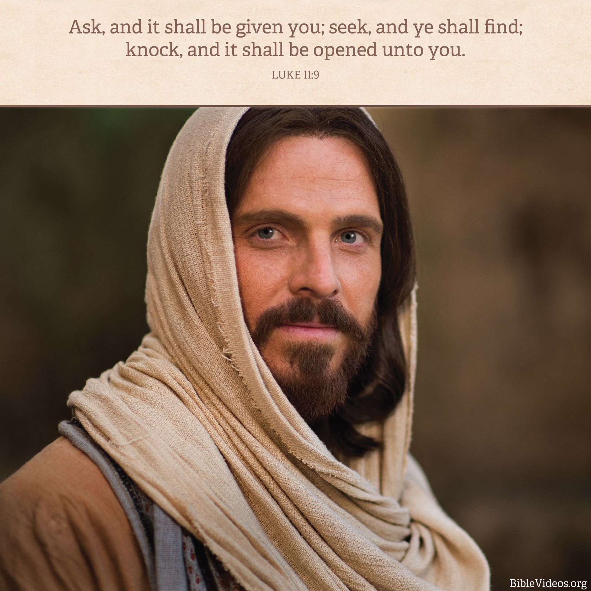 “Ask, and it shall be given you; seek, and ye shall find; knock, and it shall be opened unto you.”—Luke 11:9
