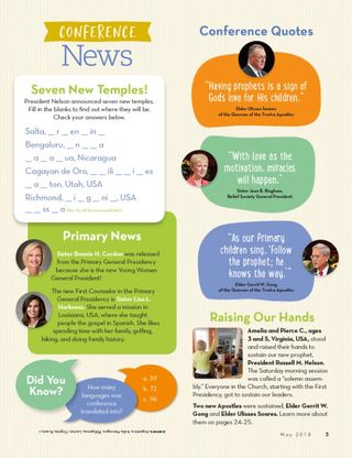 news from general conference