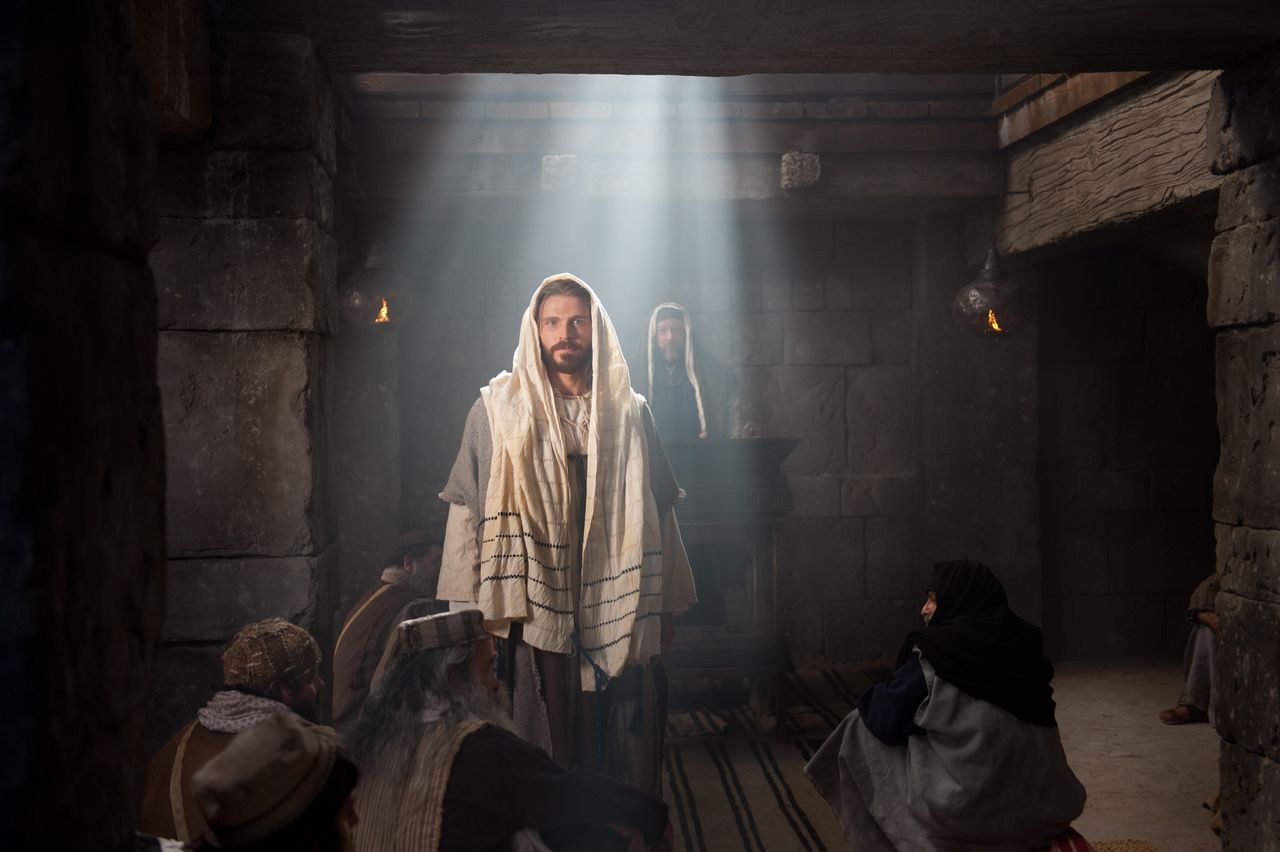 Jesus announces that He is the Messiah prophesied by Isaiah but is rejected by His neighbors in Nazareth