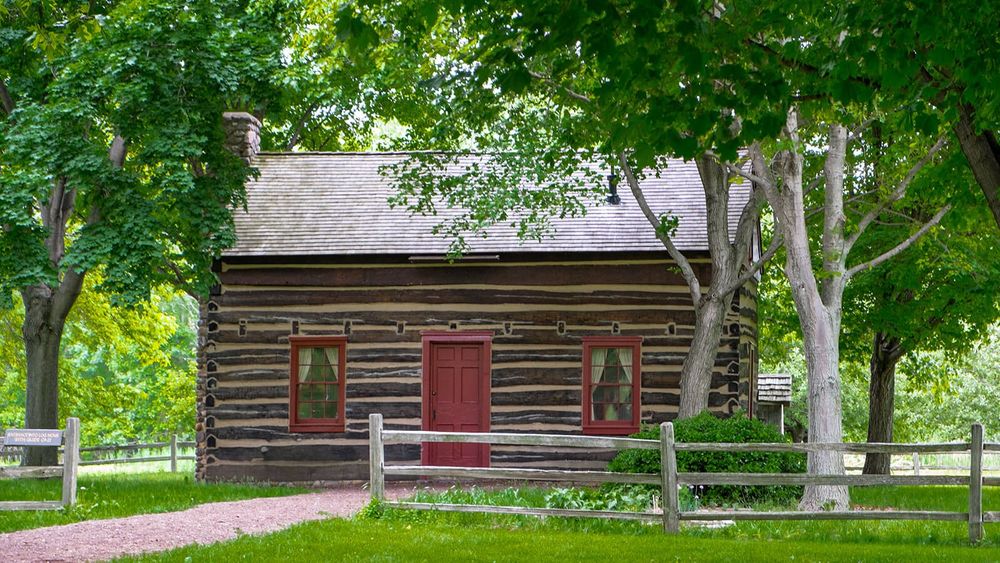 Peter Whitmer Log Home Fayette New York