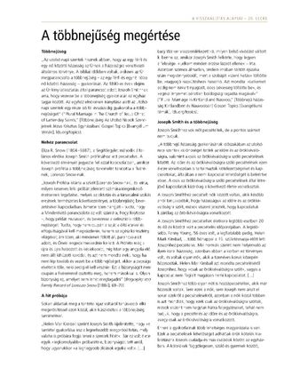 handout, Understanding Plural Marriage