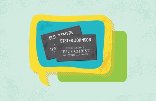 missionary name tags