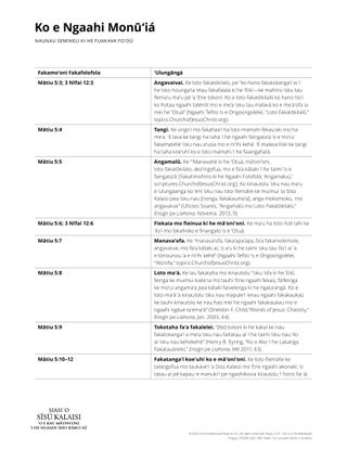 The Beatitudes handout