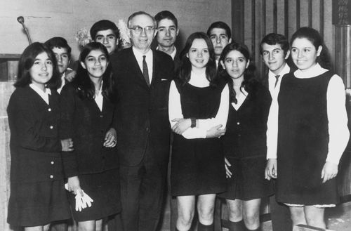 President Hinckley in Chile