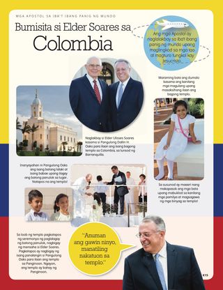 Elder Soares Visits Colombia