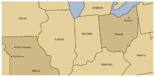 map, Missouri to Ohio