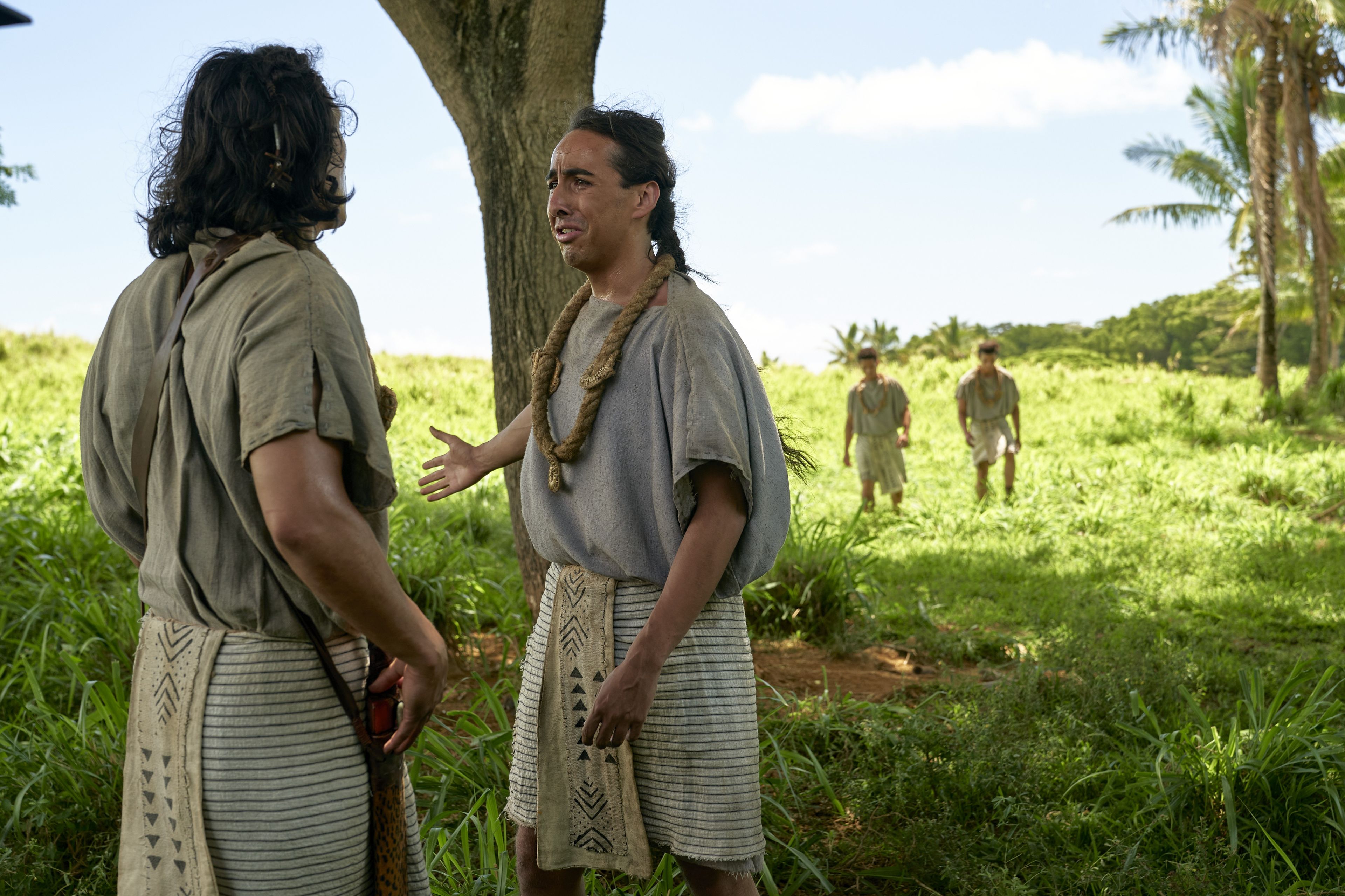 A servant of King Lamoni speaks with Ammon after the sheep are scattered in the land of Ishmael.