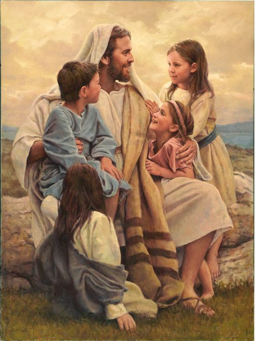 Jesús con niños