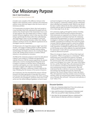 ក្រដាសចែក គោលបំណង​របស់​យើង​ក្នុង​នាម​ជា​អ្នក​ផ្សព្វផ្សាយ​សាសនា