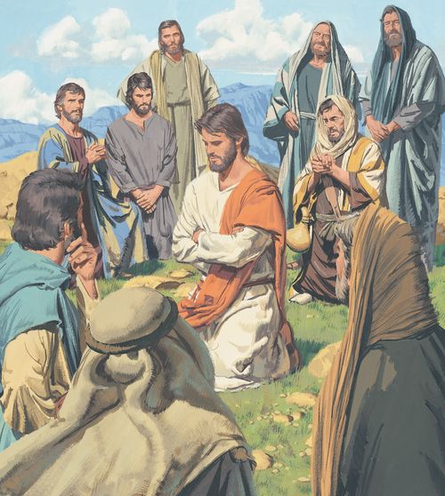 Sermon on the Mount - Jesus shows His disciples how to pray - the Lord's Prayer - ch.21-3