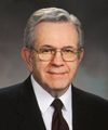 Portrait officiel de Boyd K. Packer, du Collège des douze apôtres, 2000. Il est décédé le 3 Juillet 2015.