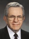 Final official portrait of Elder Boyd K. Packer, President of the Quorum of the Twelve Apostles, 2000.  Passed away 3 July 2015.