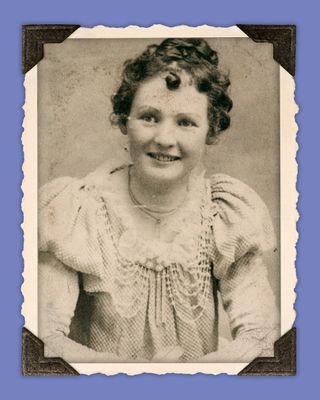 Josephine Booth just before she left on her mission