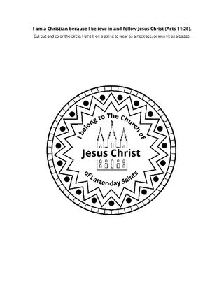 activity page: I am a Christian