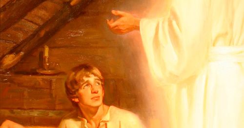 Moroni nagpakita ngadto kang Joseph Smith