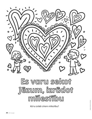 Krāsojamā lappusīte: bērni un lielas sirdis