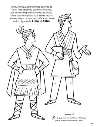Alma the Younger coloring page