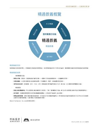 講義，精通教義概覽