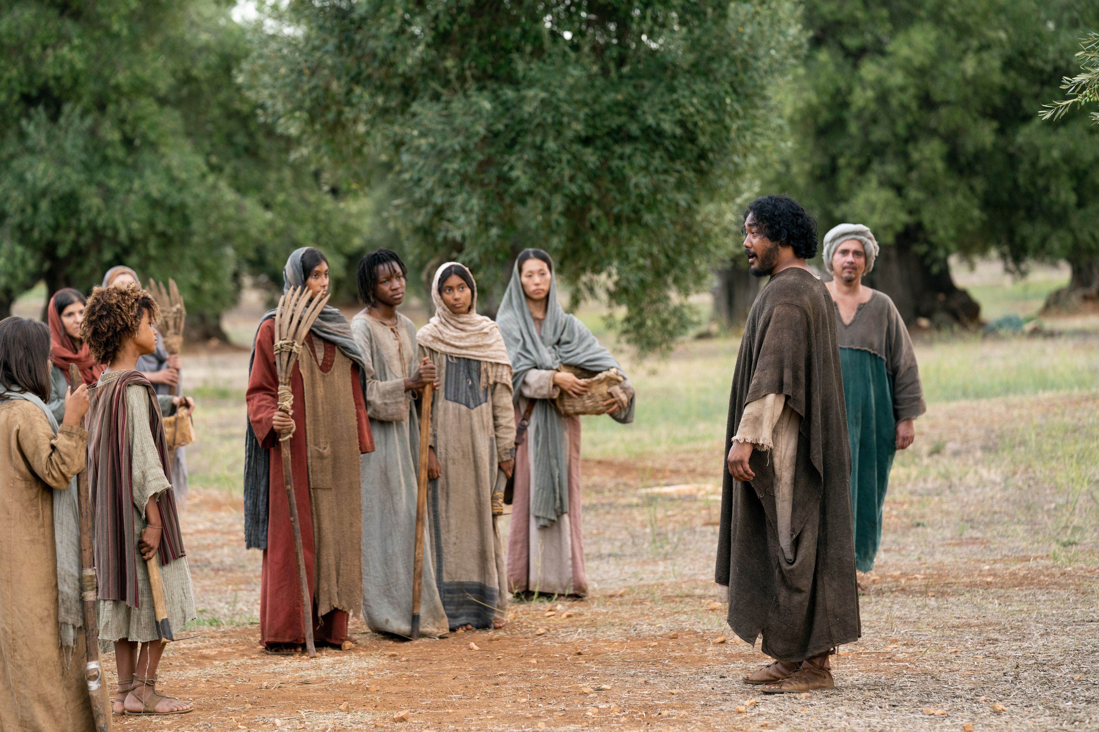 The Lord of the Vineyard gratefully speaks to his servants after they have labored diligently in the vineyard. This is part of the olive tree allegory mentioned in Jacob 5.