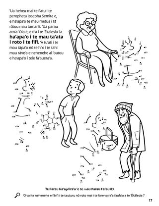 The Poor and the Needy coloring page